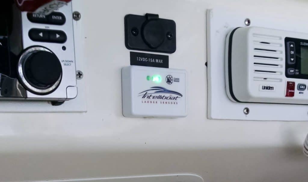 Intelliboat Ladder Sensor Helm Display