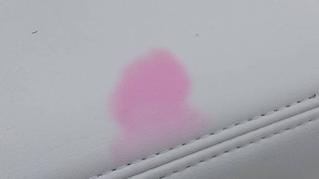 Pink Stains on Boat Seats: A Fix!