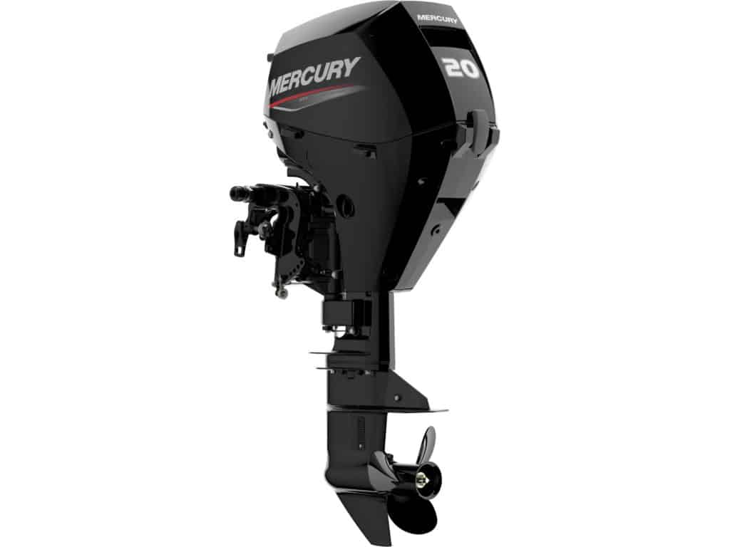 The Mercury Marine 20 EFI FourStroke is easy to operate