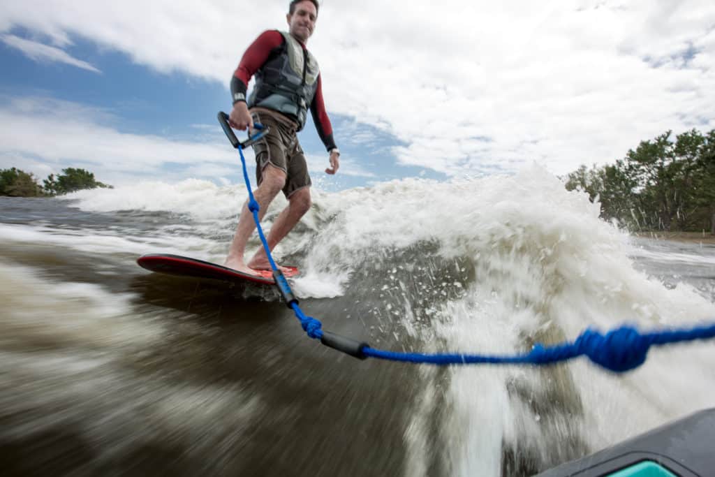 Learning How to Wakesurf at the Boarding School