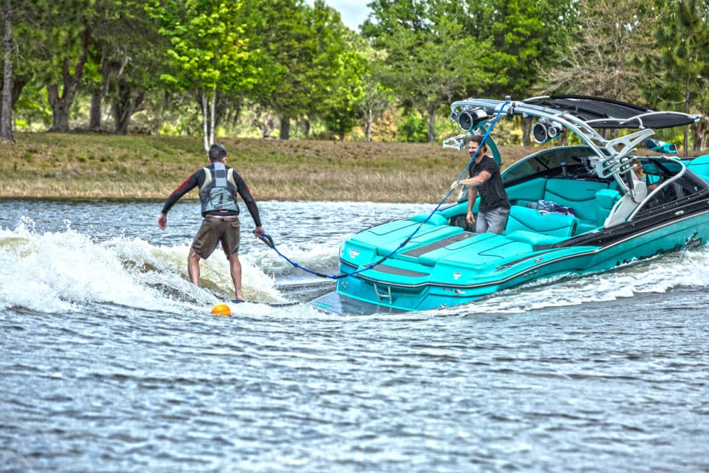 Learning How to Wakesurf at the Boarding School