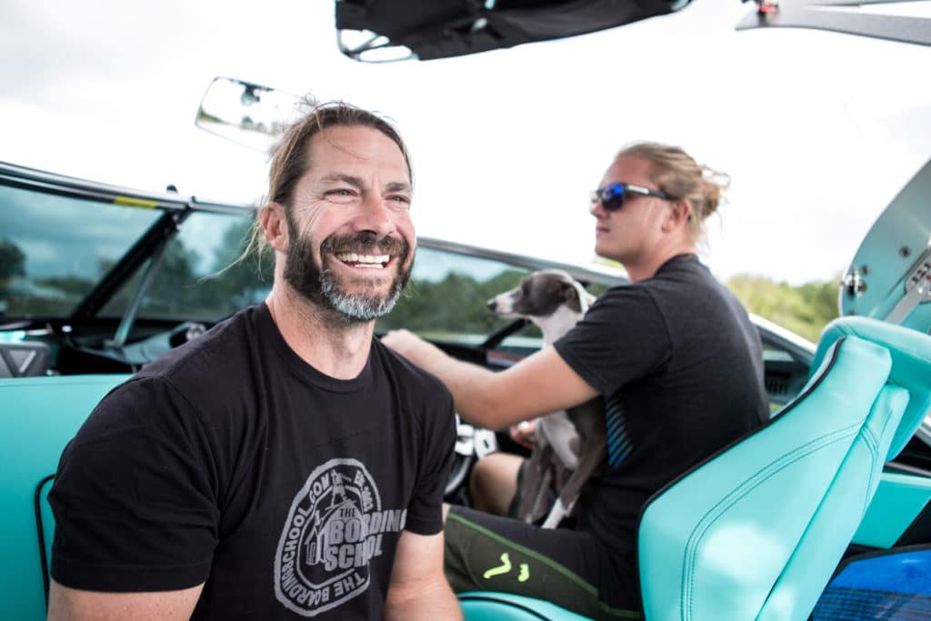 Learning How to Wakesurf at the Boarding School