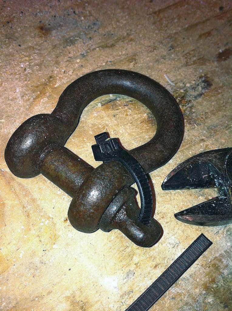 anchor shackle pins