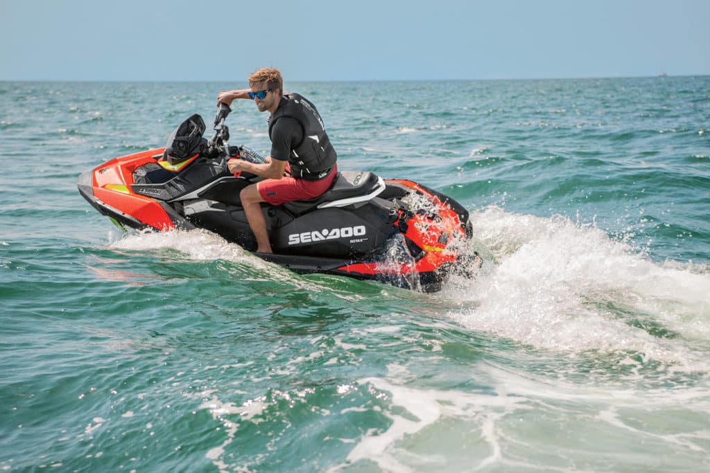 Sea-Doo SPARK rider having fun