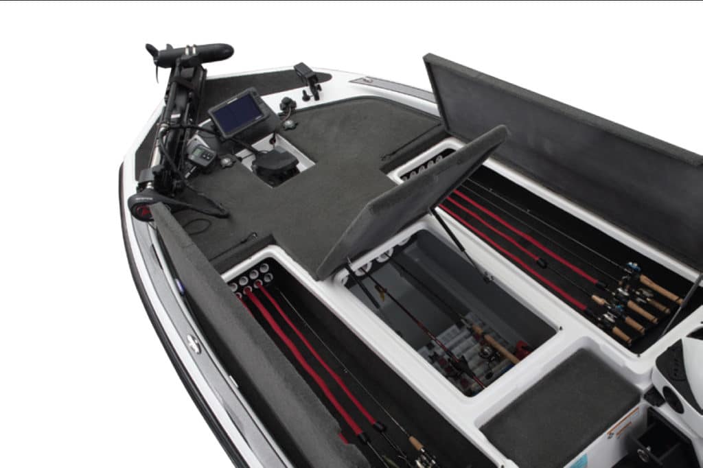 Charger 198 Elite bow storage
