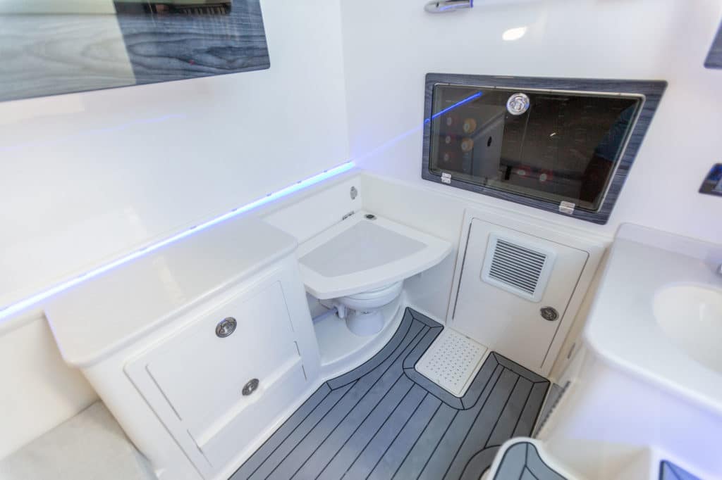 Cobia 350 cabin