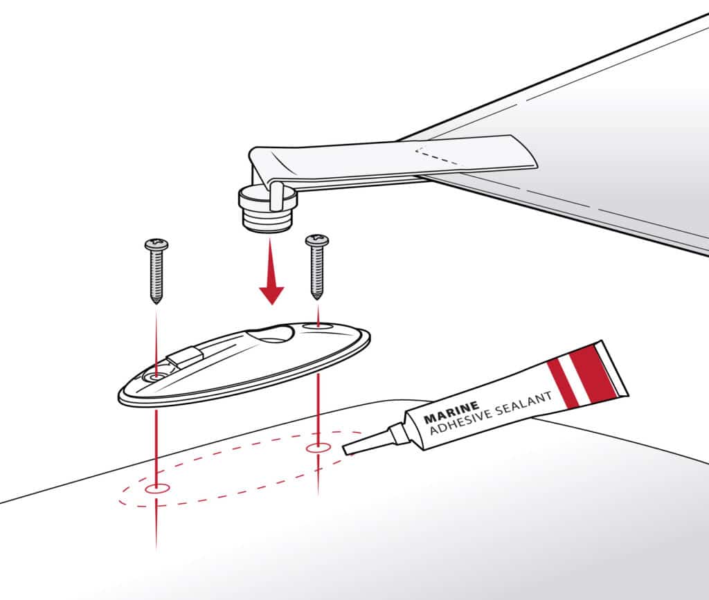 Installing quick-release mounts for the rods