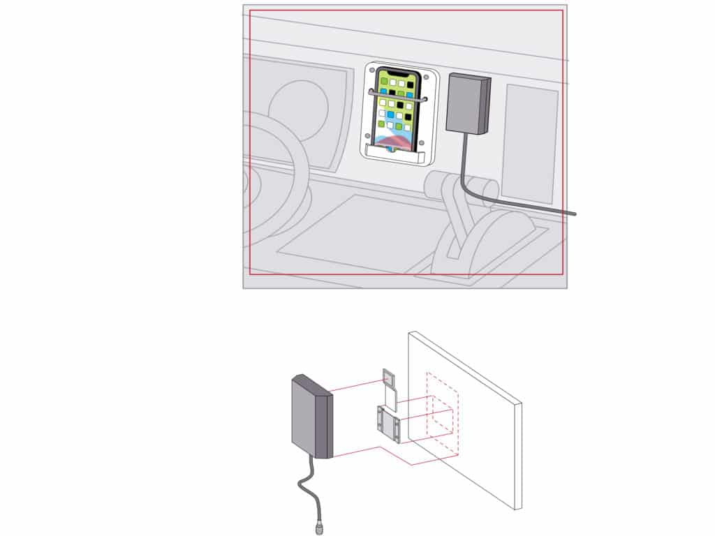 Start with installing the helm antenna