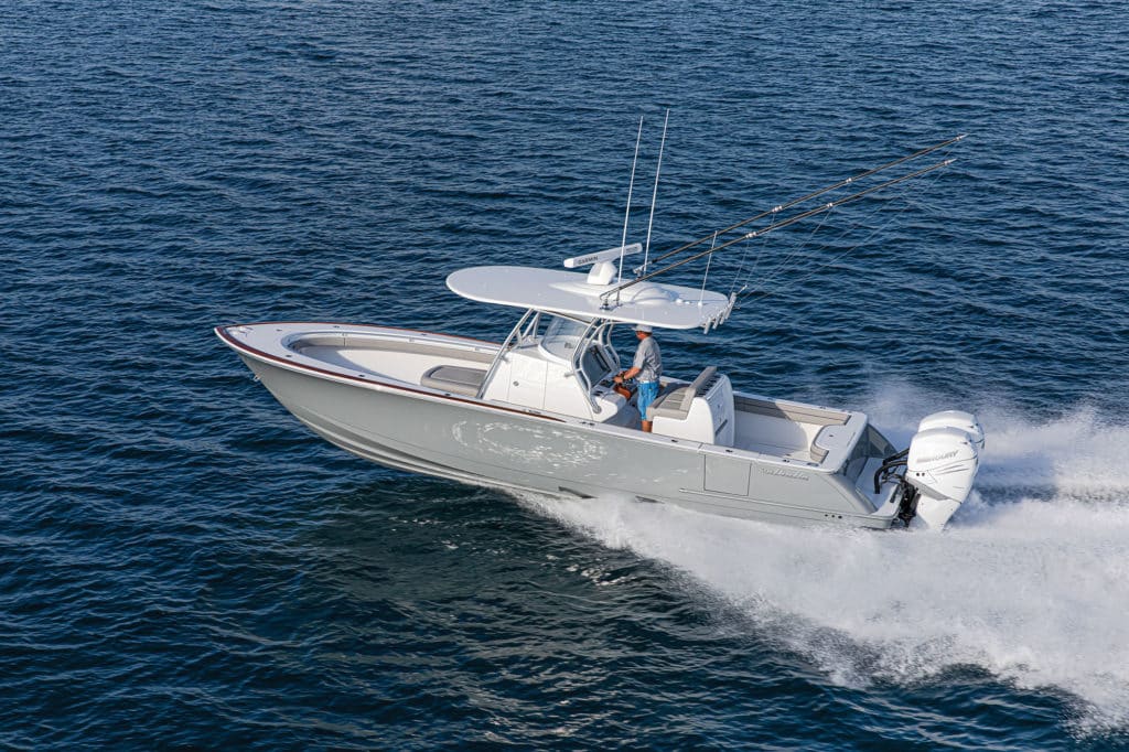 Valhalla Boatworks V-33 running shot