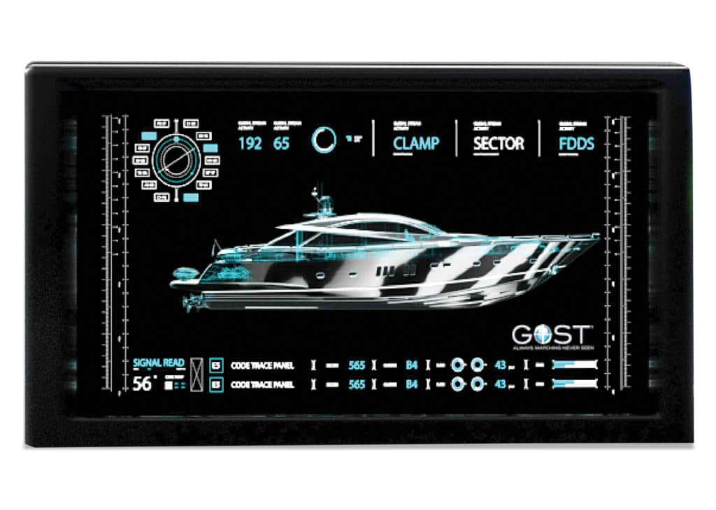 GOST system tracking a vessel