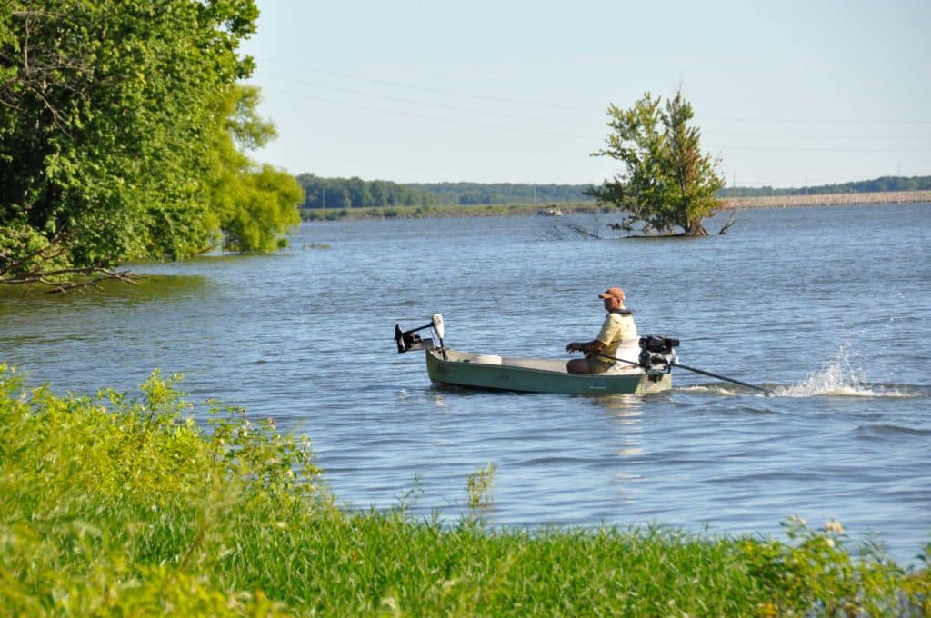 Running the boat