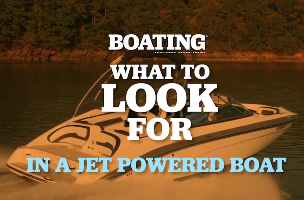 Jet-powered boat benefits