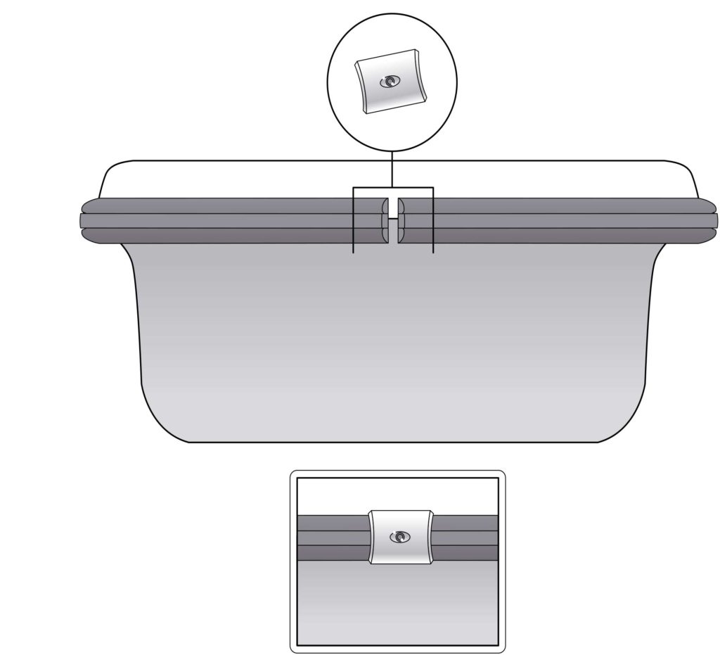 Splice cap for inboard and sterndrives