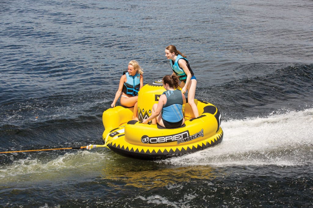 O’Brien Sombrero with riders standing and sitting