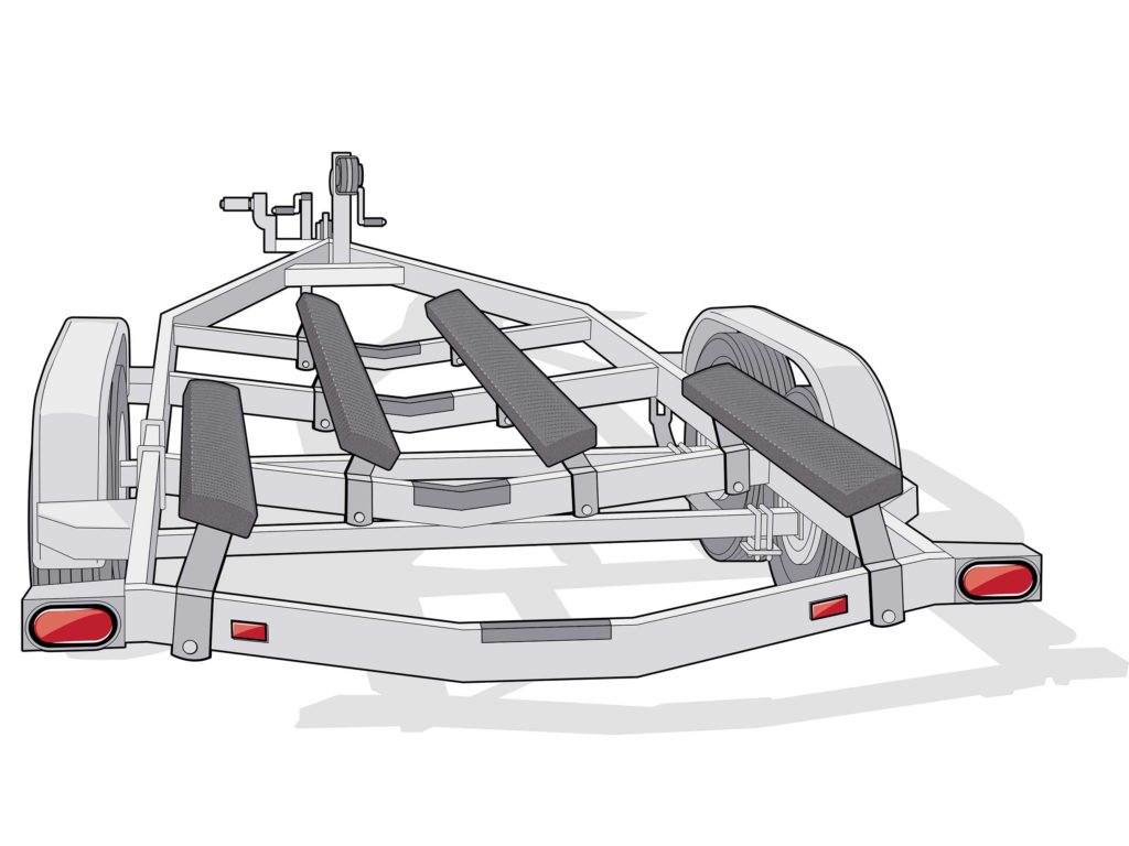 Trailer bunks need to be inspected