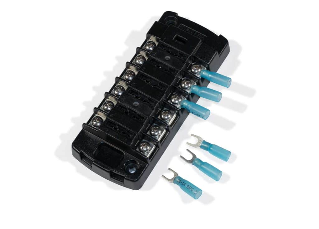 Blue Sea S 6-Circuit Blade Fuse Block