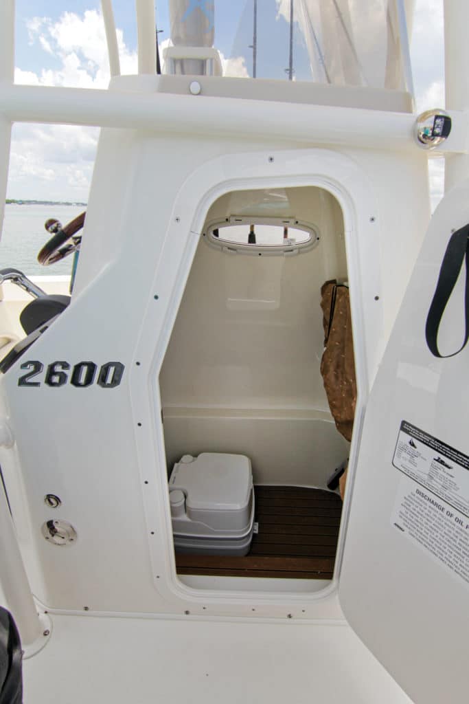 Pathfinder 2600 TRS head compartment