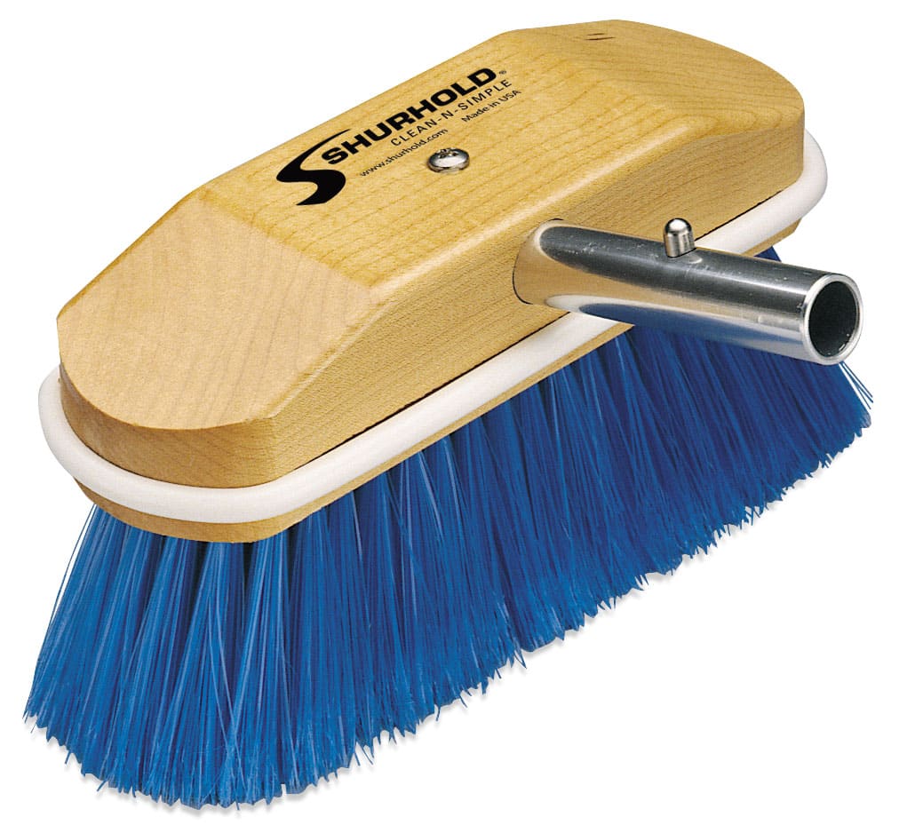 Extra-soft blue-bristle brush from Shurhold