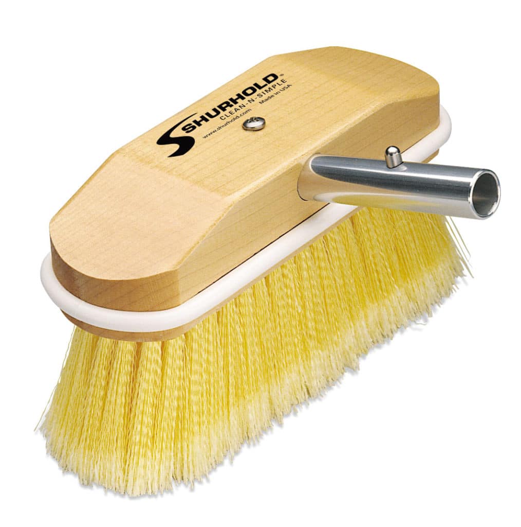 Medium-soft yellow Shurhold brush