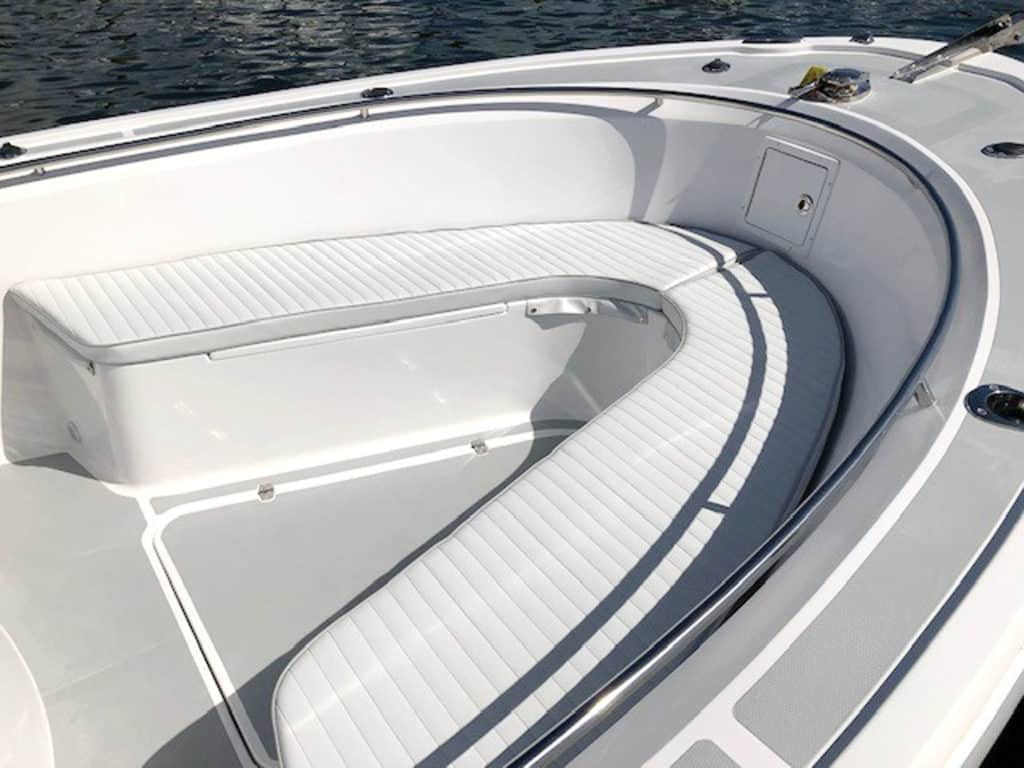 NorthCoast 280CC bow seating