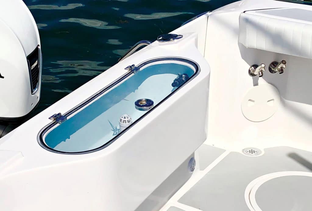 NorthCoast 280CC transom