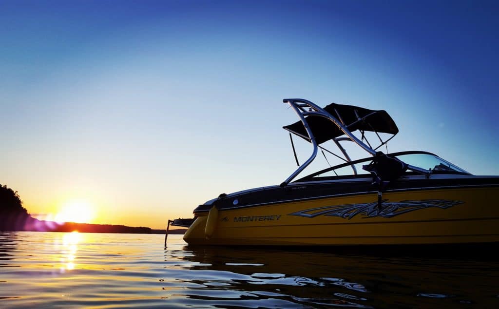 Watersports boat in Georgia