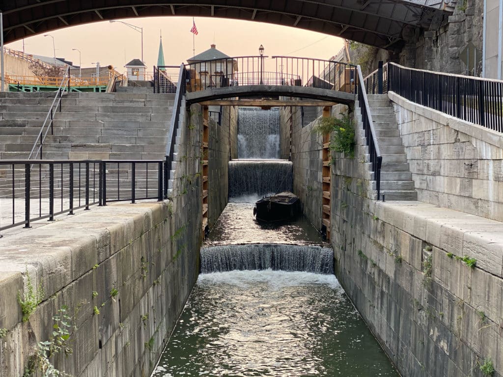 The Lockport Locks are a historical event
