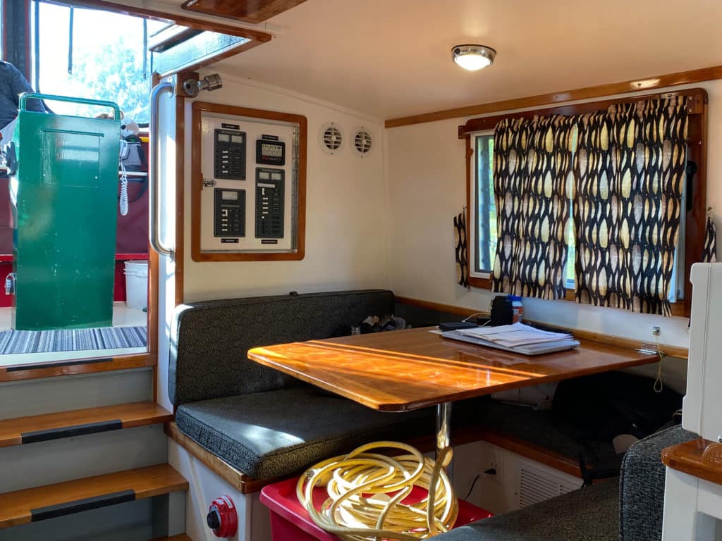 Interior on a houseboat