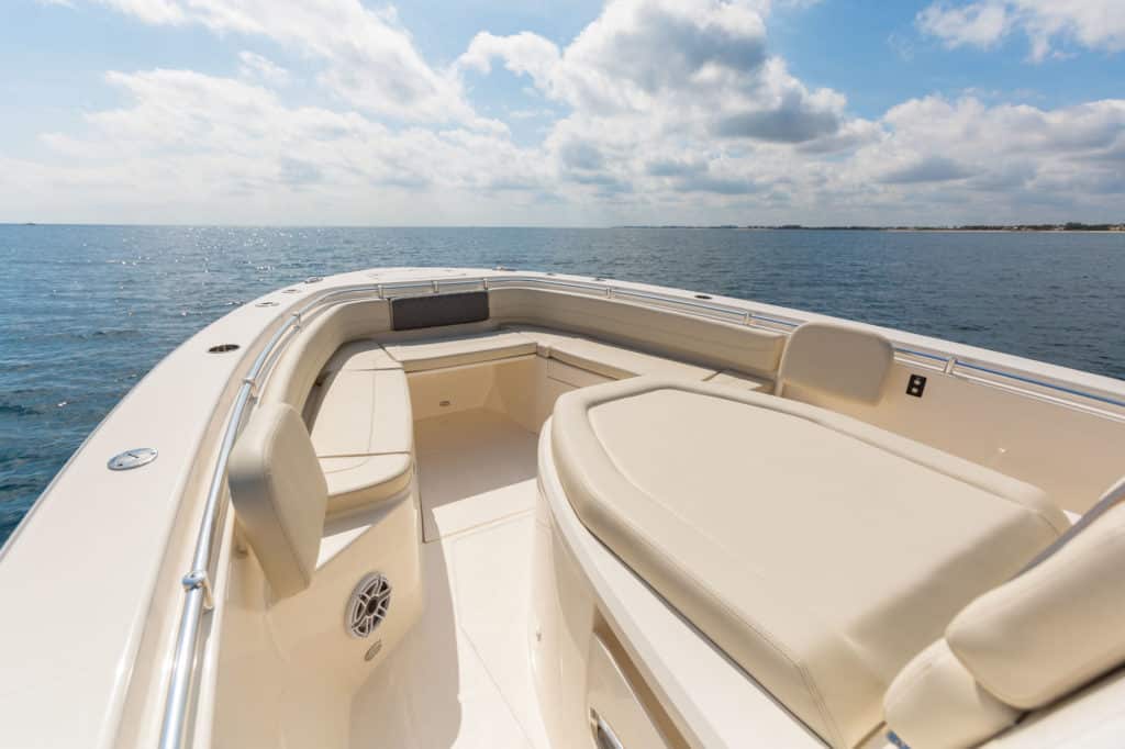 Cobia 350CC bow seating