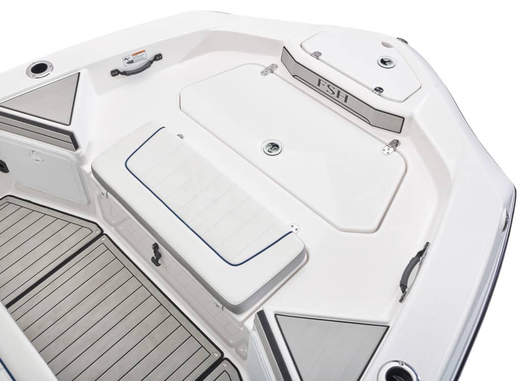 Yamaha 195 FSH Sport bow seating