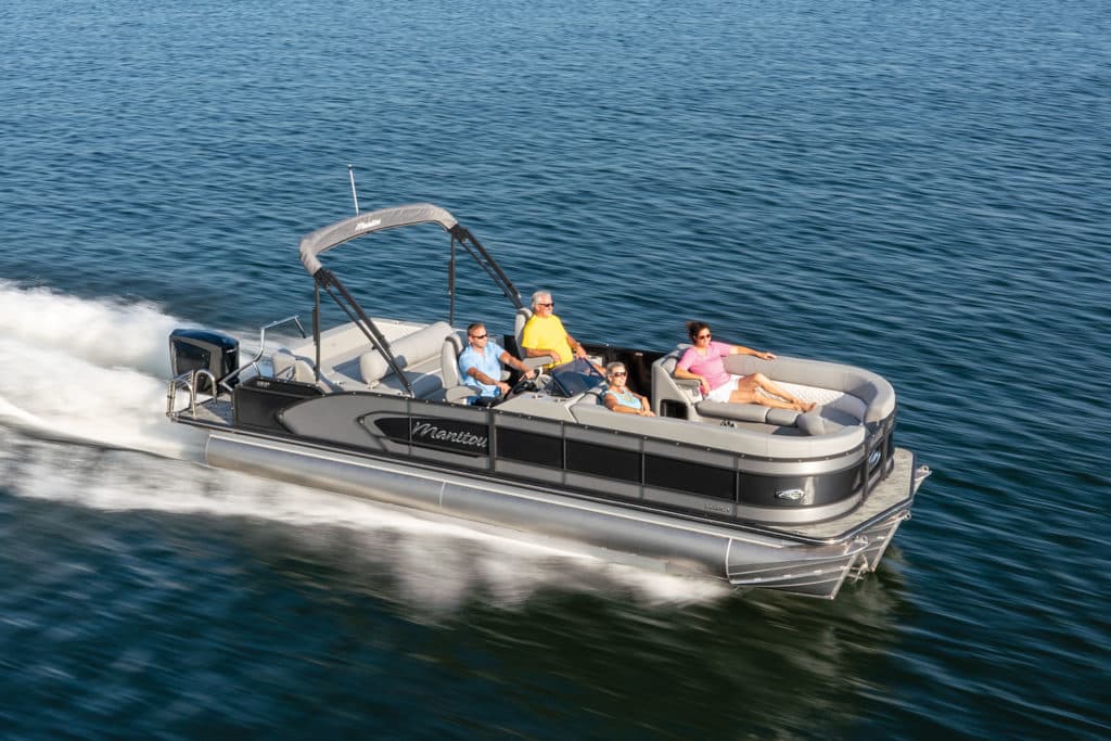 Manitou 25 Legacy SL offers comfortable cruising