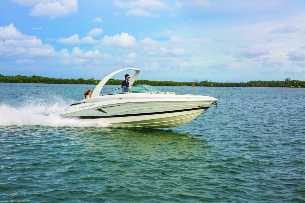 Crownline 280 SS running shot