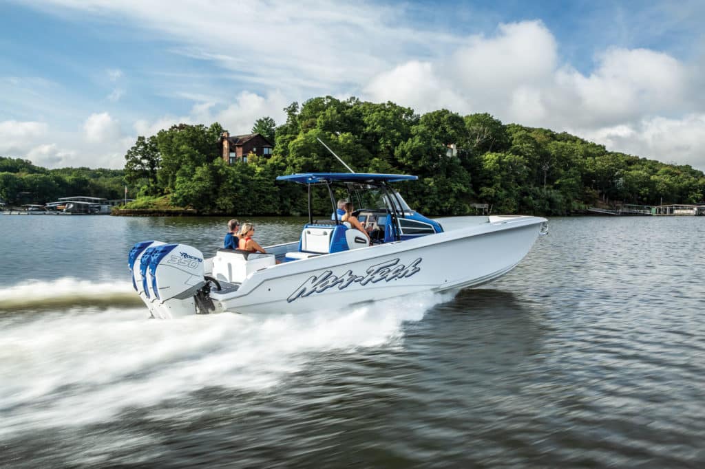 Nor-Tech 340 Sport outboards