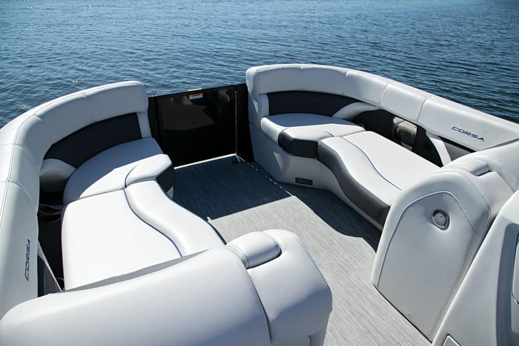 Barletta Corsa 23U bow seating