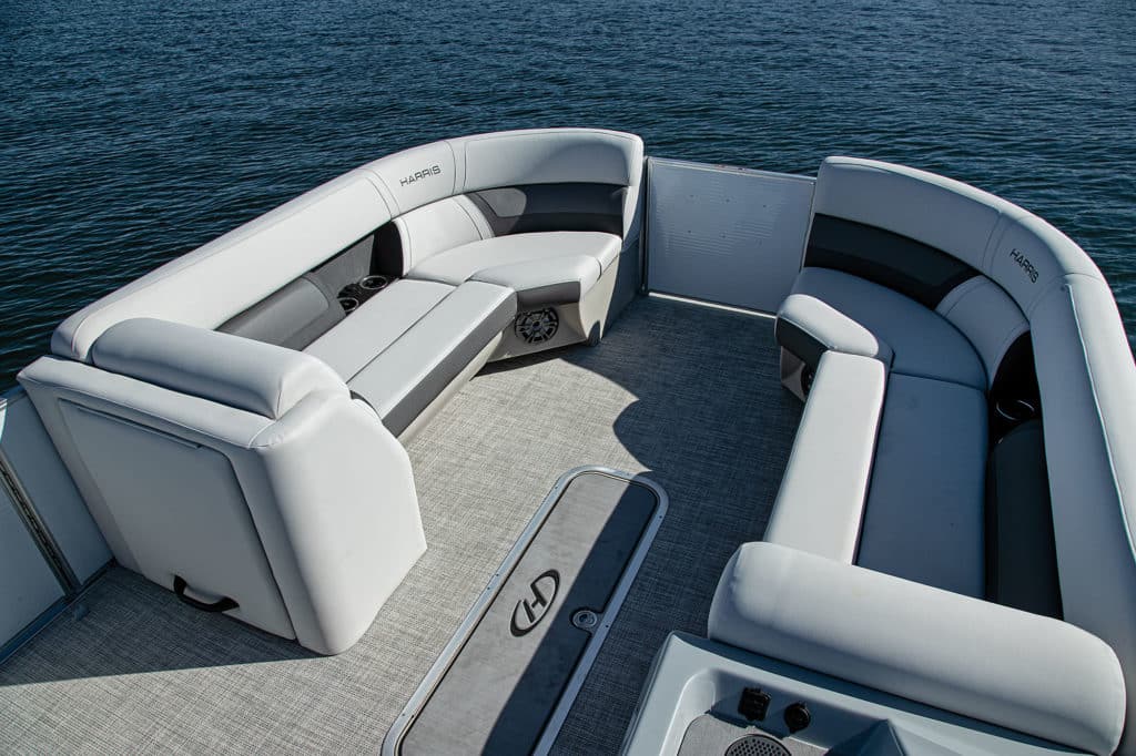 Harris Cruiser 250 bow seating