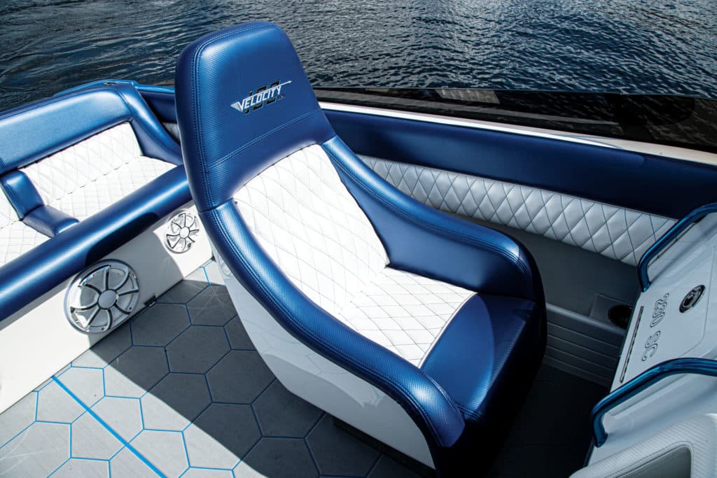 Velocity 230 SC helm seat