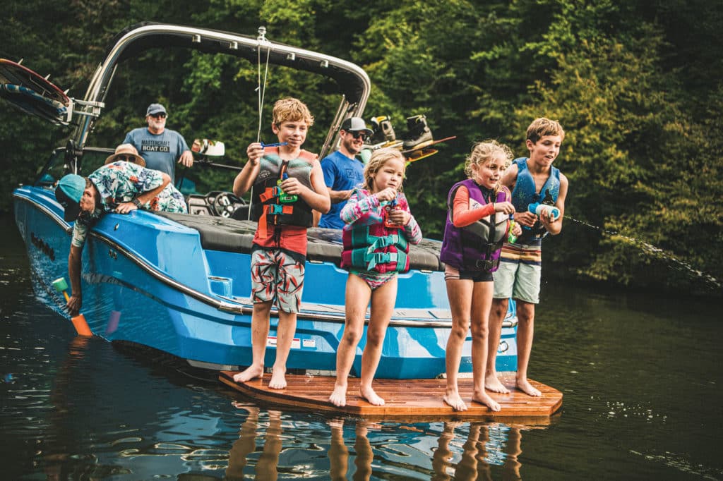 MasterCraft NXT24 aft platform