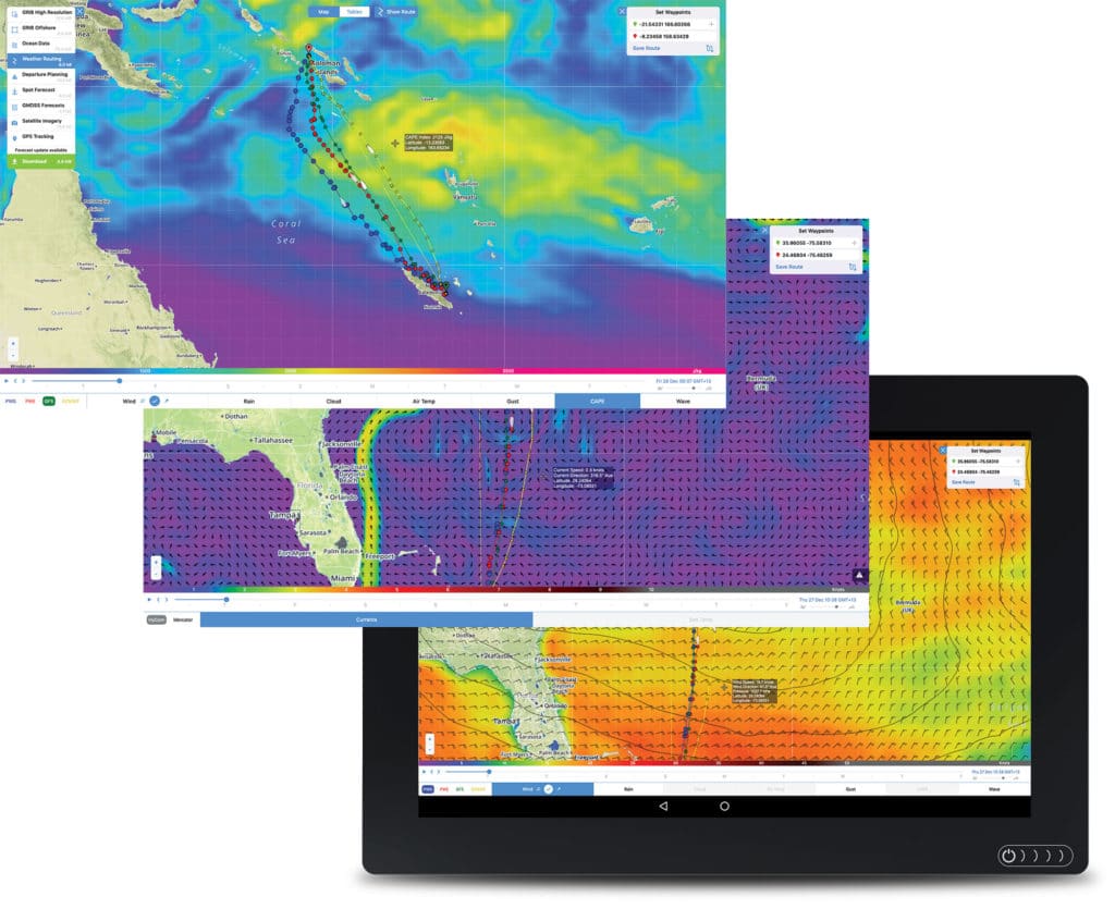 PredictWind weather charts