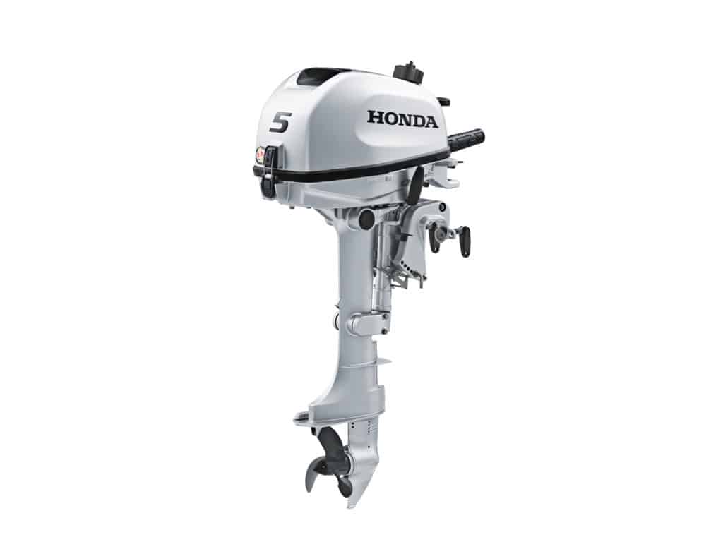 The Honda Marine BF5 is easily portable