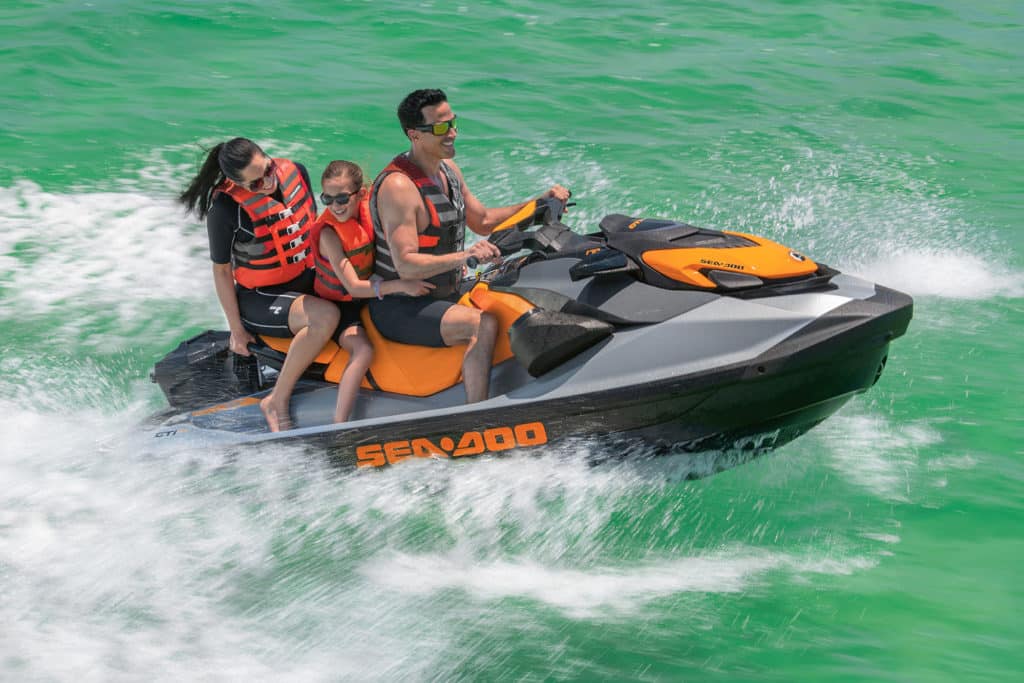 Sea-Doo running shot