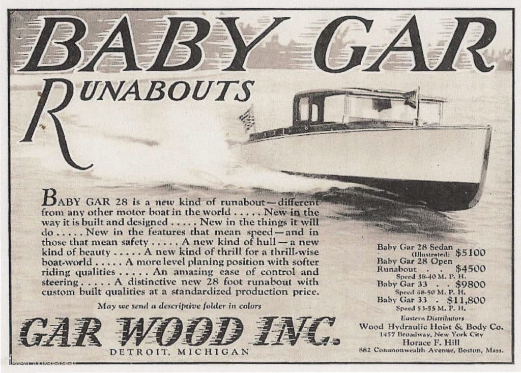 Baby Gar Advertisement