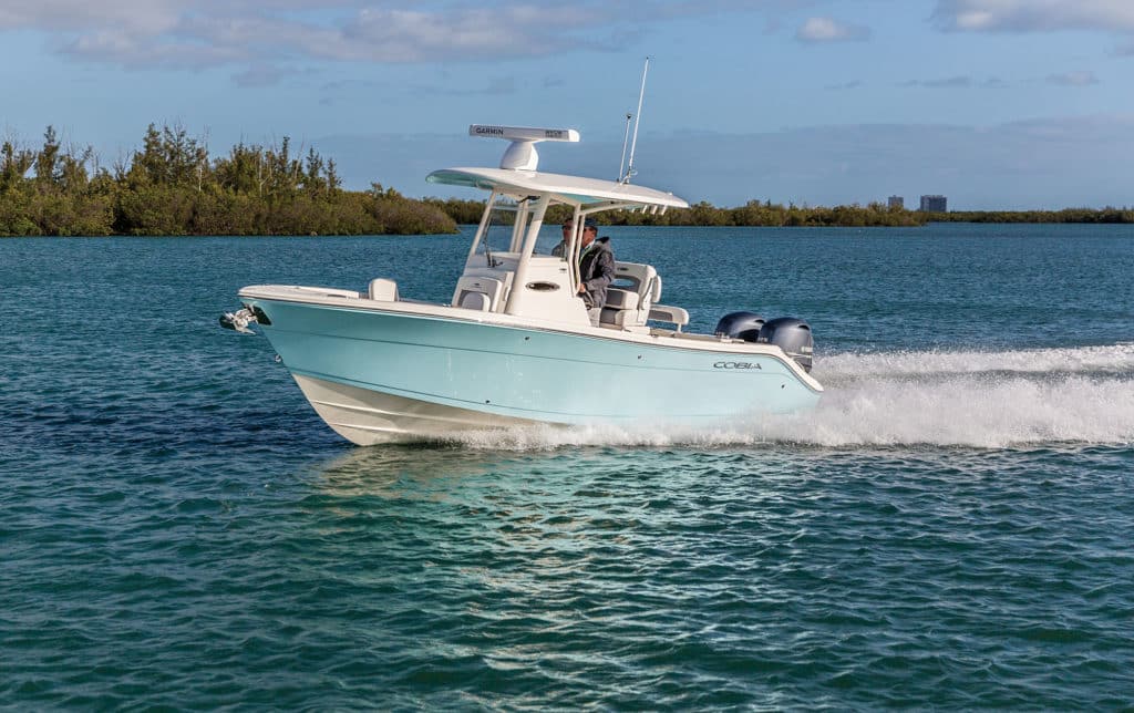 Cobia 240 CC Boat Test