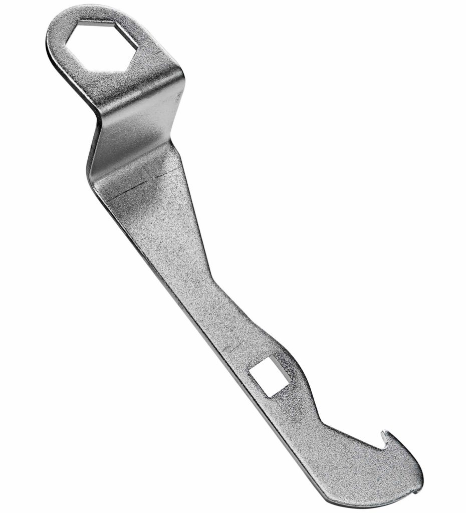 SeaLux Marine Stainless Steel Propeller Wrench and lock for tab washers