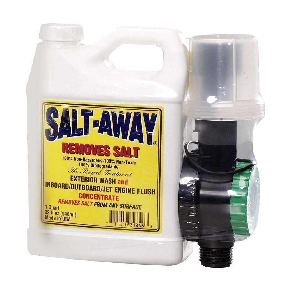 Salt Away SA32M Concentrate Kit with Mixing Unit, Salt Removing Cleanser, 32 Fl. Oz.