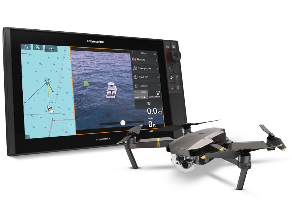 Raymarine Axiom UAV App for DJI Mavic Pro Drones