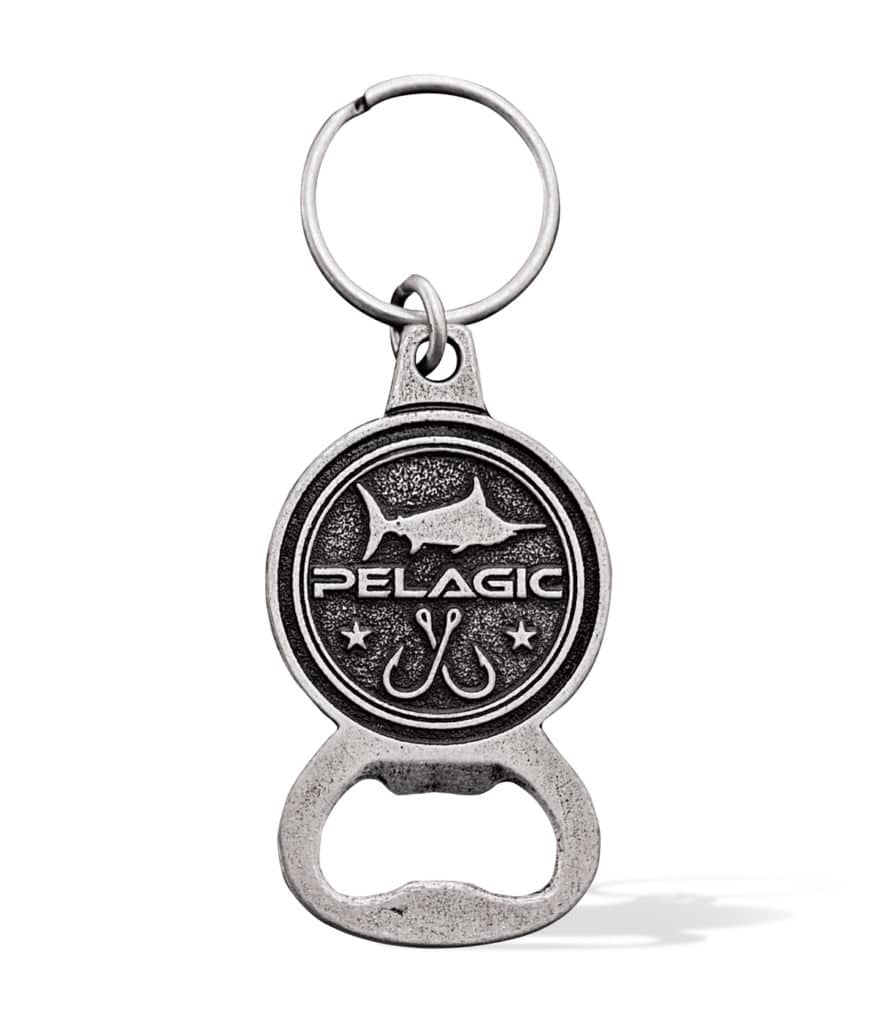 Pelagic Gear Circle Bottle-Opener Keychain