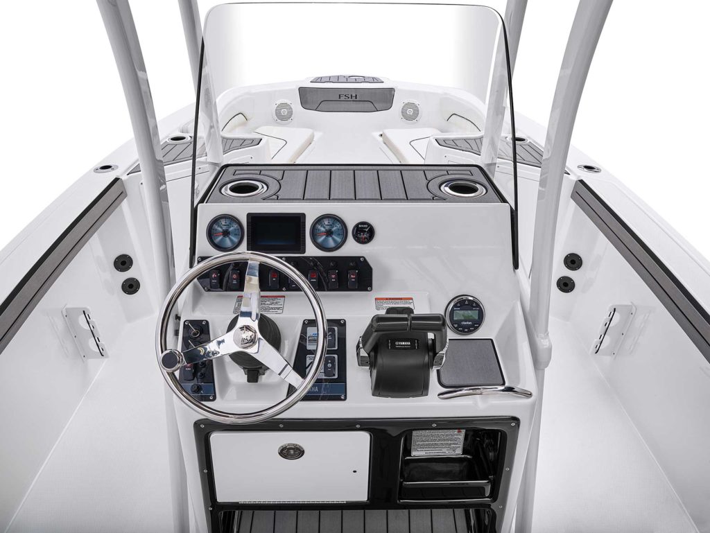 Yamaha 210 FSH Jetboat Center Console