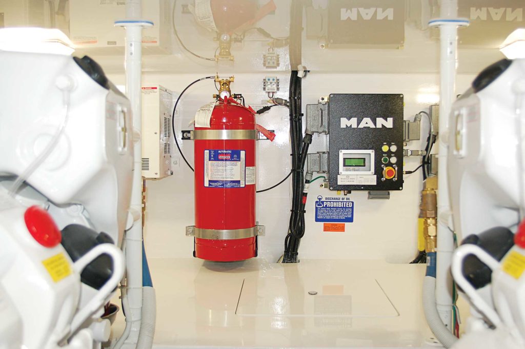 Fixed Marine Fire Extinguishing Systems for Boats