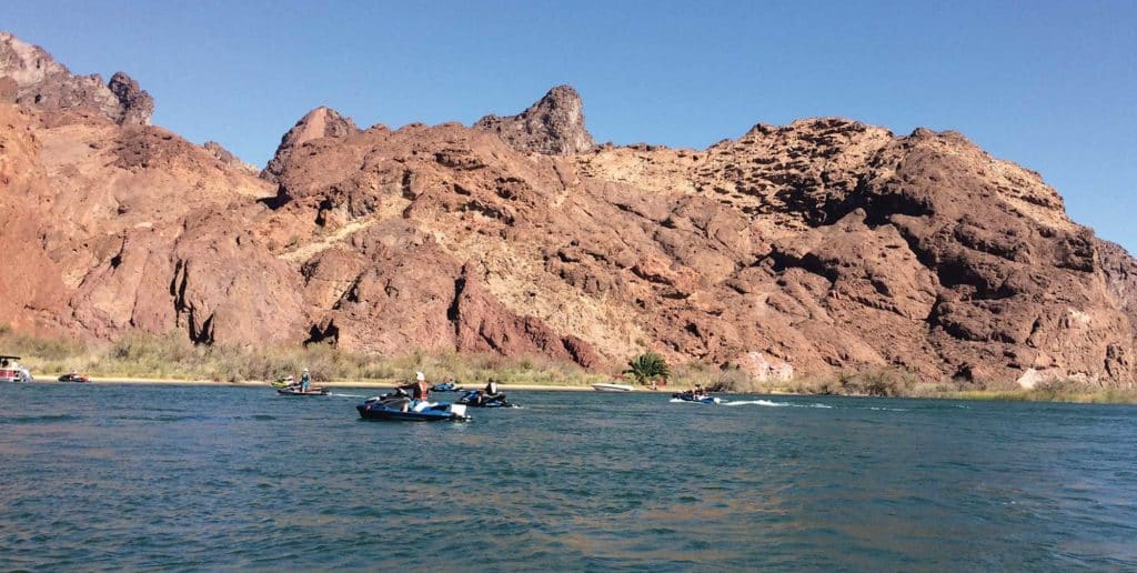 Riding a PWC Down The Colorado River