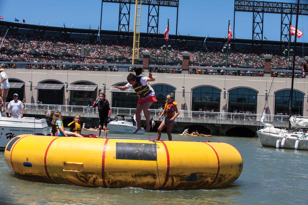 Baseball Games By Boat